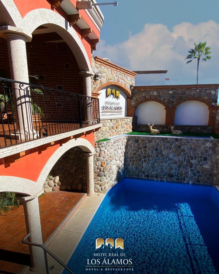 Hotel Real De Los Alamos Álamos Exterior foto
